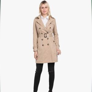 Women's Tan Trench Coat